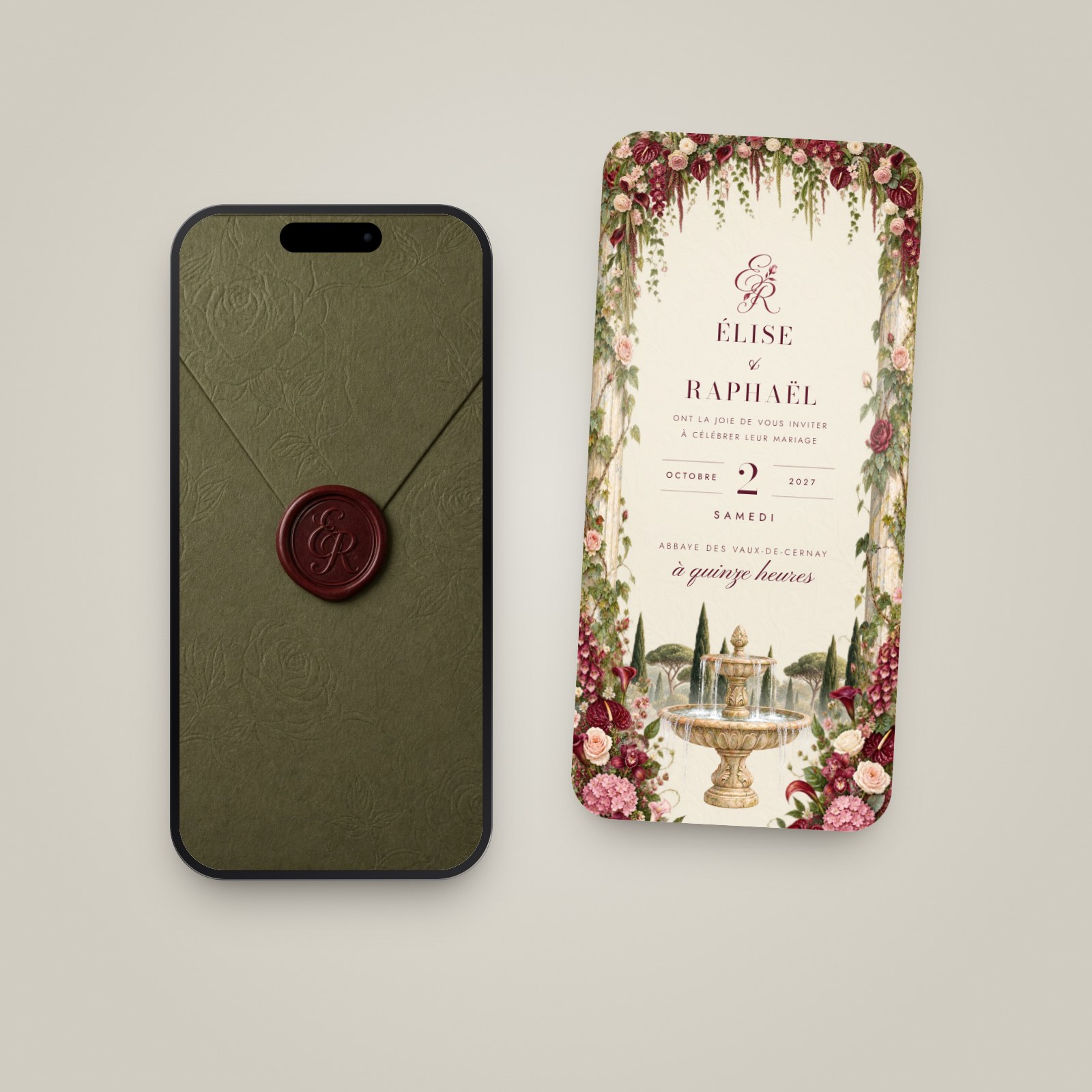 Burgundy Rose