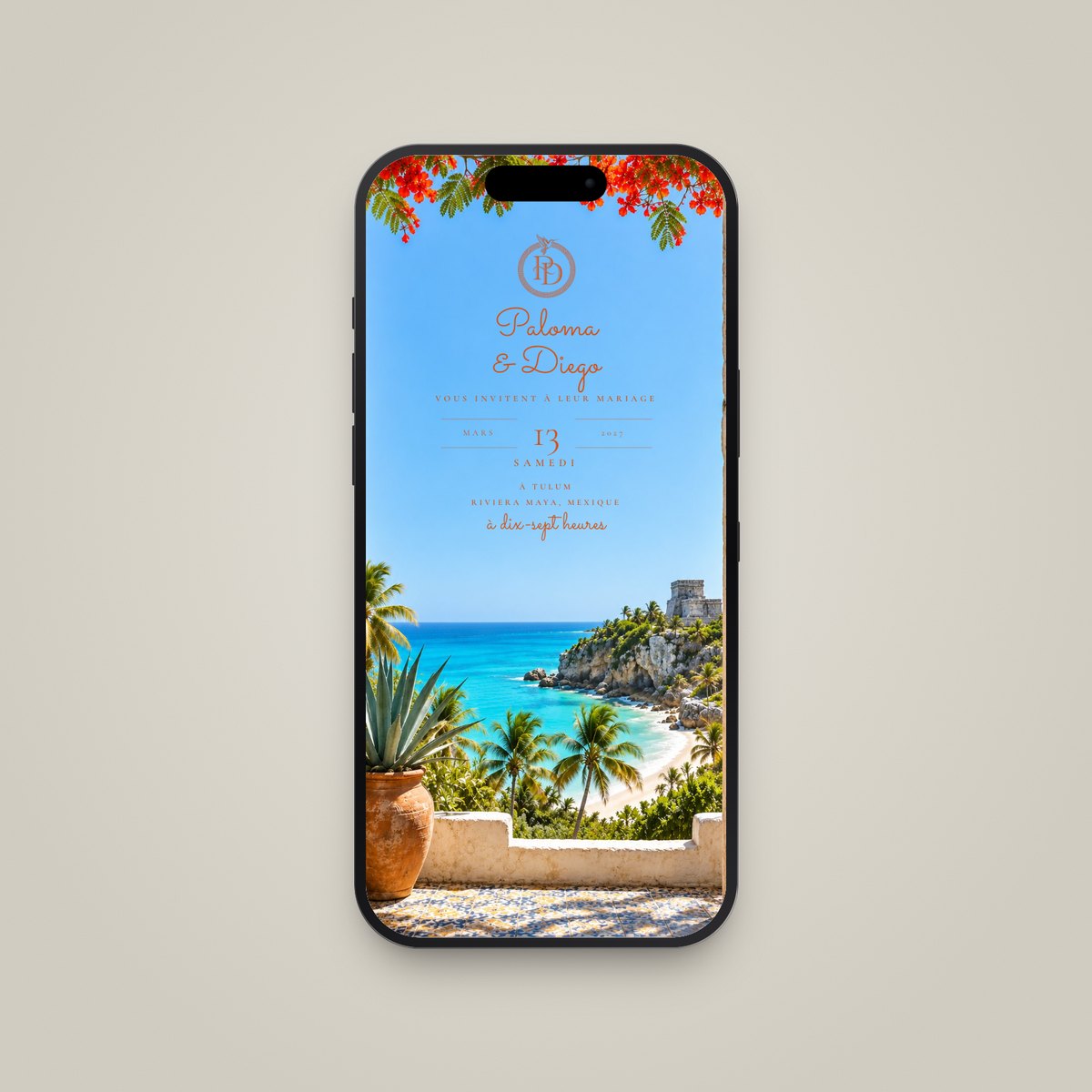 Signature, redesigned for your wedding · Cyclades