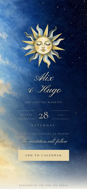 Eclipse save the date